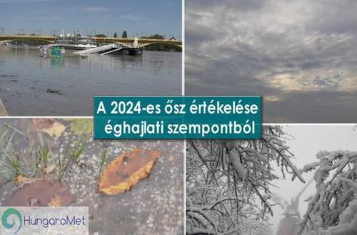 Évszakos éghajlati értékelő – 2024. ősz